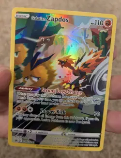 Pokemon TCG Galarian Zapdos SWSH283 SWSH: Sword & Shield Promo Cards Holo NM - Image 1