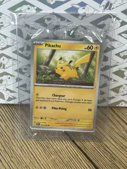 Pokemon Together (French) 2023 Pokepost 151 Eevee & Pikachu Sealed Promo Cards - Image 2