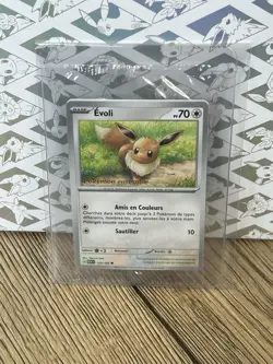 Pokemon Together (French) 2023 Pokepost 151 Eevee & Pikachu Sealed Promo Cards - Image 3