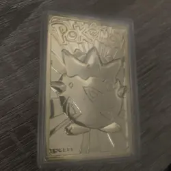 Togepi Pokemon Special Edition 23 Karat Gold-Plated Trading Card with COA 1999 - Image 1