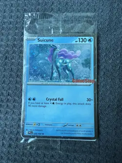 Suicune GameStop Stamped Promo Card 026/094 (New & Factory Sealed) - Image 1