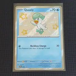 Quaxly SVP082 - SV Black Star Promo - Pokemon Card - Near Mint - Image 1