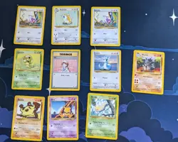 10 Pokemon Card Lot Legendary Collection WOTC Pokemon Trading Card Game Vintage - Image 1