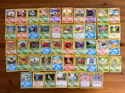 Vintage Base Set, Jungle, Fossil, Base Set 2 Common & Uncommon Pokemon Card Lot - Image 1