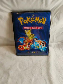 Pokemon 81 Cards with Binder Collection Vintage LOT 90's 90s Y2K Estate Item - Image 2