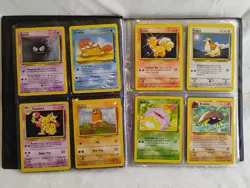 Pokemon 81 Cards with Binder Collection Vintage LOT 90's 90s Y2K Estate Item - Image 4