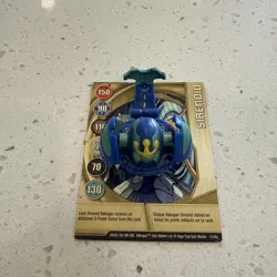 Bakugan Battle Brawlers Aquos Sirenoid B2 460g Classic Rare w/card - Image 1
