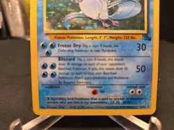 Articuno 2/62 Fossil Set Holo Rare Vintage 1999 Pokemon TCG Card LP/MP - Image 4