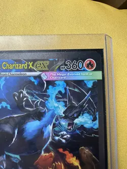 Mega Charizard X EX SIR English 125/094 Phantasmal Flames Mint Card - Image 5