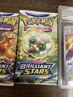 Pokemon Lot #2 Sealed Packs And A Graded Card - Image 3