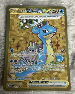 Lapras ex 164 Sv: Scarlet & Violet Promo Cards Holo Sealed - Image 1