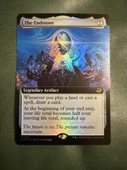 MTG The Endstone 0353 FOIL (Extended Art) | Magic: Edge Of Eternities - Image 1