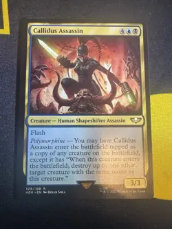 Callidus Assassin Magic mtg NM-Mint, English Warhammer 40k NM - Image 1
