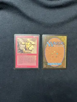 Magic the Gathering Earth Elemental X2 Beta NM - Image 1