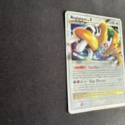 Regigigas LV.X DP30 - HP - Diamond & Pearl Black Star Promo Holo Pokemon Card - Image 3
