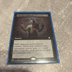 Phyresis Outbreak - Extended Borderless - Phyrexia All Will Be One - NM mtg - Image 1