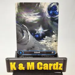 MTG - Edge of Eternities - Island - Borderless - #263 - NM - Image 1