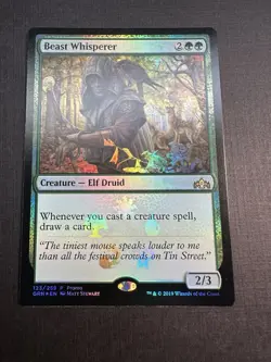 Beast Whisperer Foil - MTG Guilds of Ravnica - NM - Image 1
