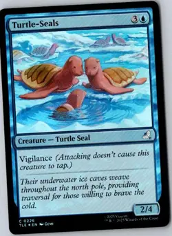 MTG, Turtle-Seals NM Foil Avatar The Last Airbender - Image 1