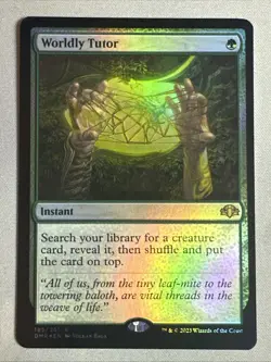 MTG / Worldly Tutor / DMR / #185 / FOIL / Rare / NM - Image 1