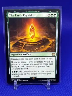 THE EARTH CRYSTAL - MTG Final Fantasy Rare - #0184 - Image 1