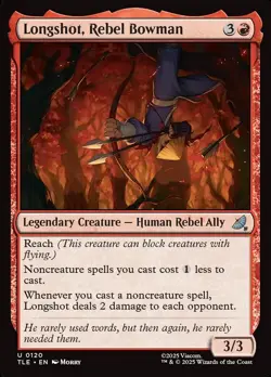 Longshot, Rebel Bowman Avatar: The Last Airbender: Eternal-Legal 120 Foil NM - Image 1