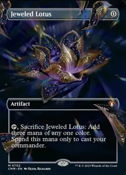 Jeweled Lotus (Borderless) Commander Masters Foil - Image 1