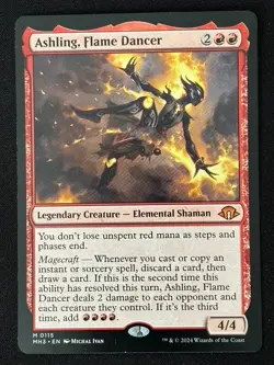 1x MTG Ashling, Flame Dancer - Modern Horizons 3 (MH3) #115 - Magic - Image 1