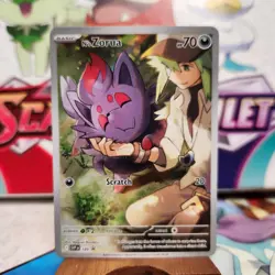 N's Zorua SVP 189 Black Star Promo - Journey Together - Pokemon TCG - SHIPS FAST - Image 1