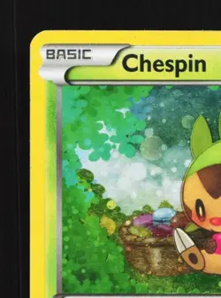 Chespin XY88 HP XY Black Star Promos English Pokemon Card TCG - Image 4