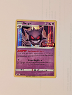Gengar SWSH241 Prerelease Promo Lost Origin Holo Rare NM Pokemon TCG - Image 1
