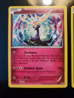 Xerneas XY05 Yveltal XY06 Holo Black Star Promo Card Pokemon TCG XY LP-NM - Image 4