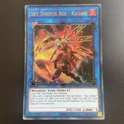 MAMA-EN005 Sky Striker Ace - Kagari Ultra Rare 1st Edition YuGiOh Card - Image 1