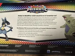 Pokemon Lucario Ex Tyranitar Ex Premium Collection Prismatic Evolution Lot of 2 - Image 3