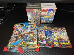 Pokemon Tcg Mega Evolution Surging Sparks Booster Bundle & Pack Lot - Image 1