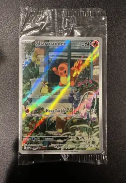 Pokemon TCG Charmander Obsidian Flames #044 SVP Black Star Promo [SEALED] - Image 1