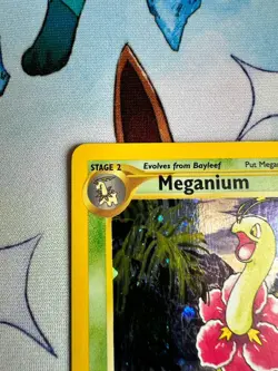 Pokemon TCG Meganium Neo Genesis 11/111 Holo Rare LP - Image 4