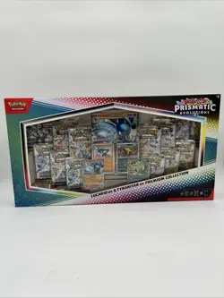 Pokemon SV Prismatic Evolutions Lucario EX & Tyranitar EX Premium Collections - Image 1