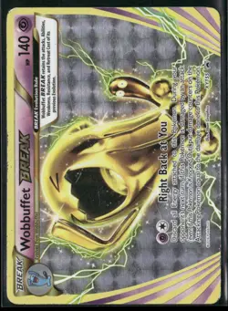 Pokemon TCG Wobbuffet Break XY155 Black Star Promo - Image 1