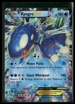 Pokemon TCG Kyogre EX 54/160 Ultra Rare Primal Clash - Image 1