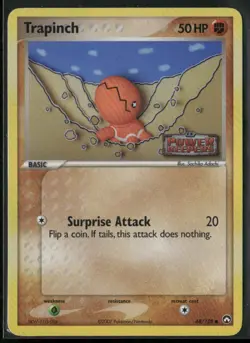 Pokemon TCG Trapinch 68/108 Reverse Holo EX Power Keepers 2007 - Image 1