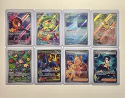 Pokemon Phantasmal Flames Lot of 8 Illustration Rares Ultra Rares NM - Image 1