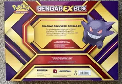 Pokemon GENGAR EX Box 2016 XY Series, Factory Sealed - Image 2