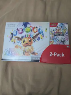 Pokemon Scarlet & Violet Prismatic Evolutions ETB Booster Bundle - Image 1