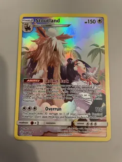 Stoutland (Secret) 248/236 Pokemon TCG SM - Cosmic Eclipse Secret Rare NM - Image 1