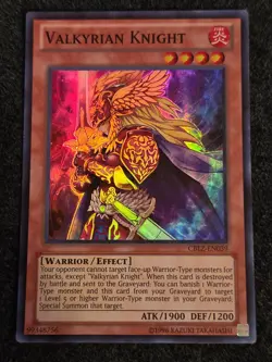 Valkyrian Knight - CBLZ-EN039 - Super Rare - Unlimited Edition x1 - Lightly Play - Image 1