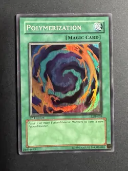 Polymerization LOB-059 The Legend of Blue Eyes White Dragon-1st Edition LP - Image 1