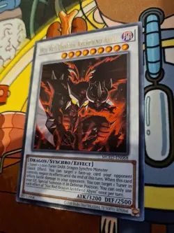 Hot Red Dragon Archfiend Abyss MGED-EN068 Rare YuGiOh - Image 1