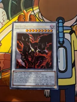 Hot Red Dragon Archfiend Abyss MGED-EN068 Rare YuGiOh - Image 2