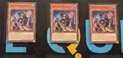 DUAD-EN026 Morgana the Witch of Eyes x3 Super Rare 1st YuGiOh Playset - Image 1